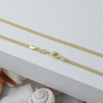 Cadena Tejido Chino 3 mm 45 cm en Oro Laminado de 18k | Qurimaki