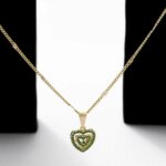 Cadena Cubana con Destellos 45 cm en Oro Laminado 18k | Qurimaki