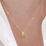 Cadena Cubana con Destellos 45 cm en Oro Laminado 18k | Qurimaki