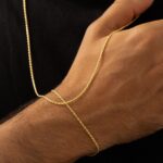 Cadena Lazo Diamantado 1.7 mm 65 cm en Oro Laminado de 18k | Qurimaki