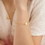 Pulsera Virgen Guadalupe 16.5cm + Extensor Oro Laminado 18k | Qurimaki