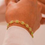 Pulsera Sweet Lemon 16 cm + Extensor en Oro Laminado de 18k | Qurimaki