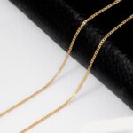 Cadena Escalera 40 cm en Oro Laminado de 18k | Qurimaki