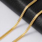 Cadena Franco 45 cm en Oro Laminado de 18k | Qurimaki