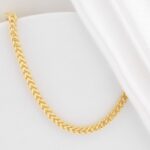 Cadena Franco 45 cm en Oro Laminado de 18k | Qurimaki