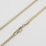 Cadena Tejido Chino 3 mm 45 cm en Oro Laminado de 18k | Qurimaki