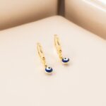 Arete Ojo Turco en Oro Laminado de 18k | Qurimaki