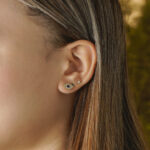 Arete Ojo Turco en Oro Laminado de 18k | Protección y estilo | Qurimaki