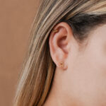 🧁 Arete Cupcake en Oro Laminado de 18k | Qurimaki