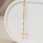 Rosario 50 cm en Oro Laminado de 18k | Qurimaki