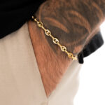 Pulsera Gucci 20 cm en Oro Laminado de 18k | Qurimaki