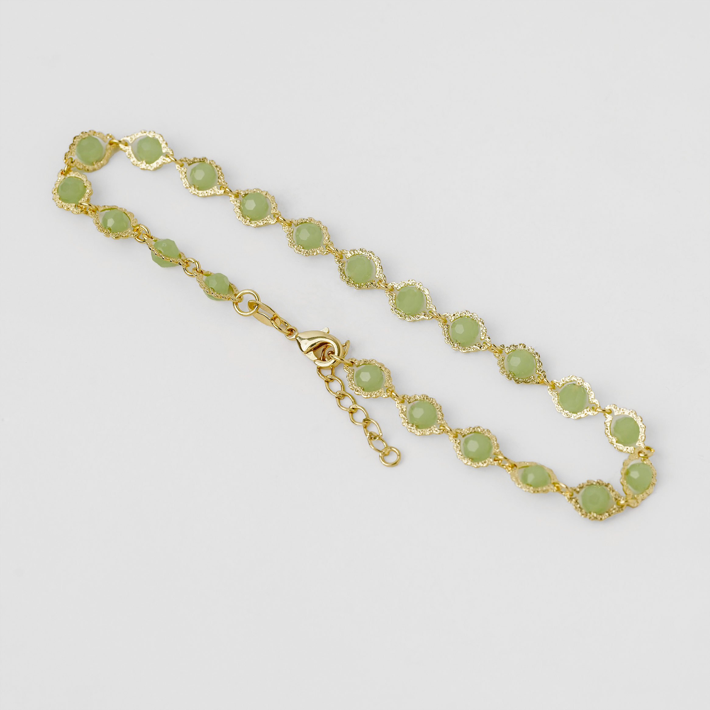 Tobillera Sweet Lemon 23 cm + Extensor en Oro Laminado de 18k | Qurimaki Tobillera Sweet Lemon 23 cm + Extensor en Oro Laminado de 18k | Qurimaki