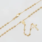 Rosario 50 cm en Oro Laminado de 18k | Qurimaki