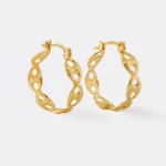 Arete Candonga Gucci en Oro Laminado de 18k | Qurimaki