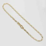 Tobillera Destellos 2.5 mm 23 cm + Extensor en Oro Laminado de 18k | Qurimaki