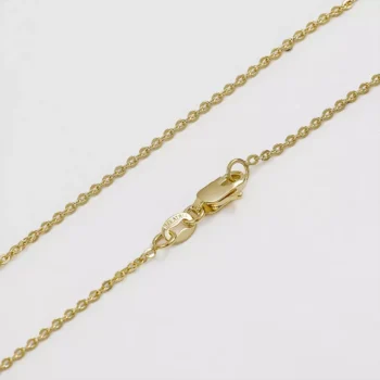 Cadena Aros 45 cm en Oro Laminado de 18k | Qurimaki