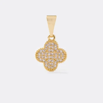 Dije Clover Circonias 1 cm